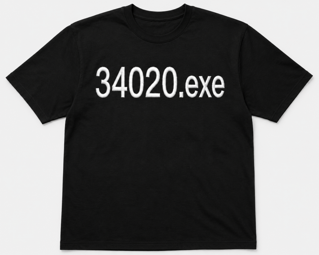 34020.exe Team Shirt