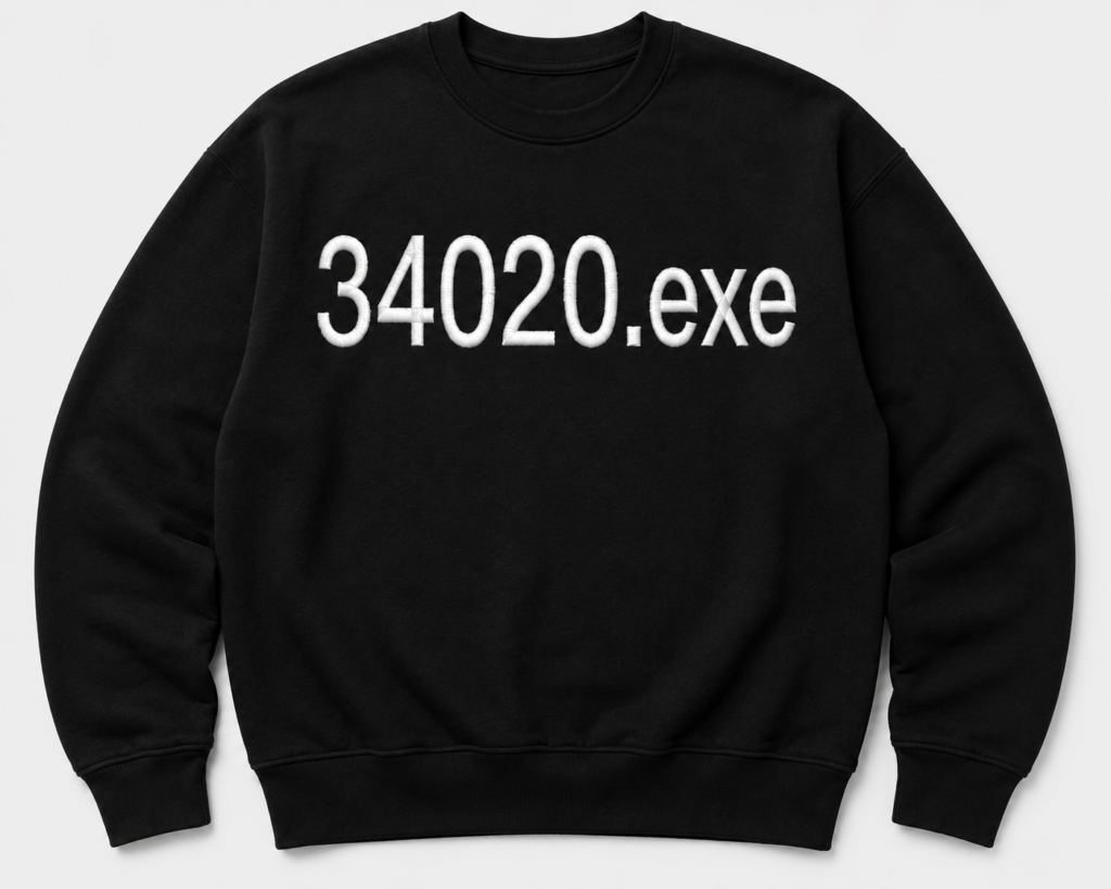 34020.exe Team Sweater